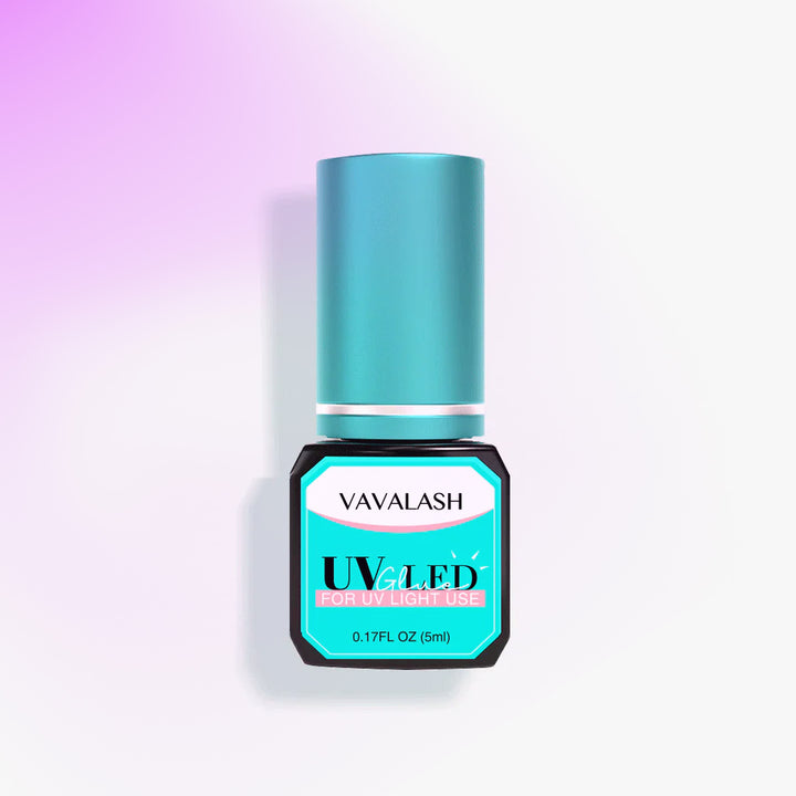 Clear Eyelash Glue For UV/LED Light 5ml 0.5-1s
