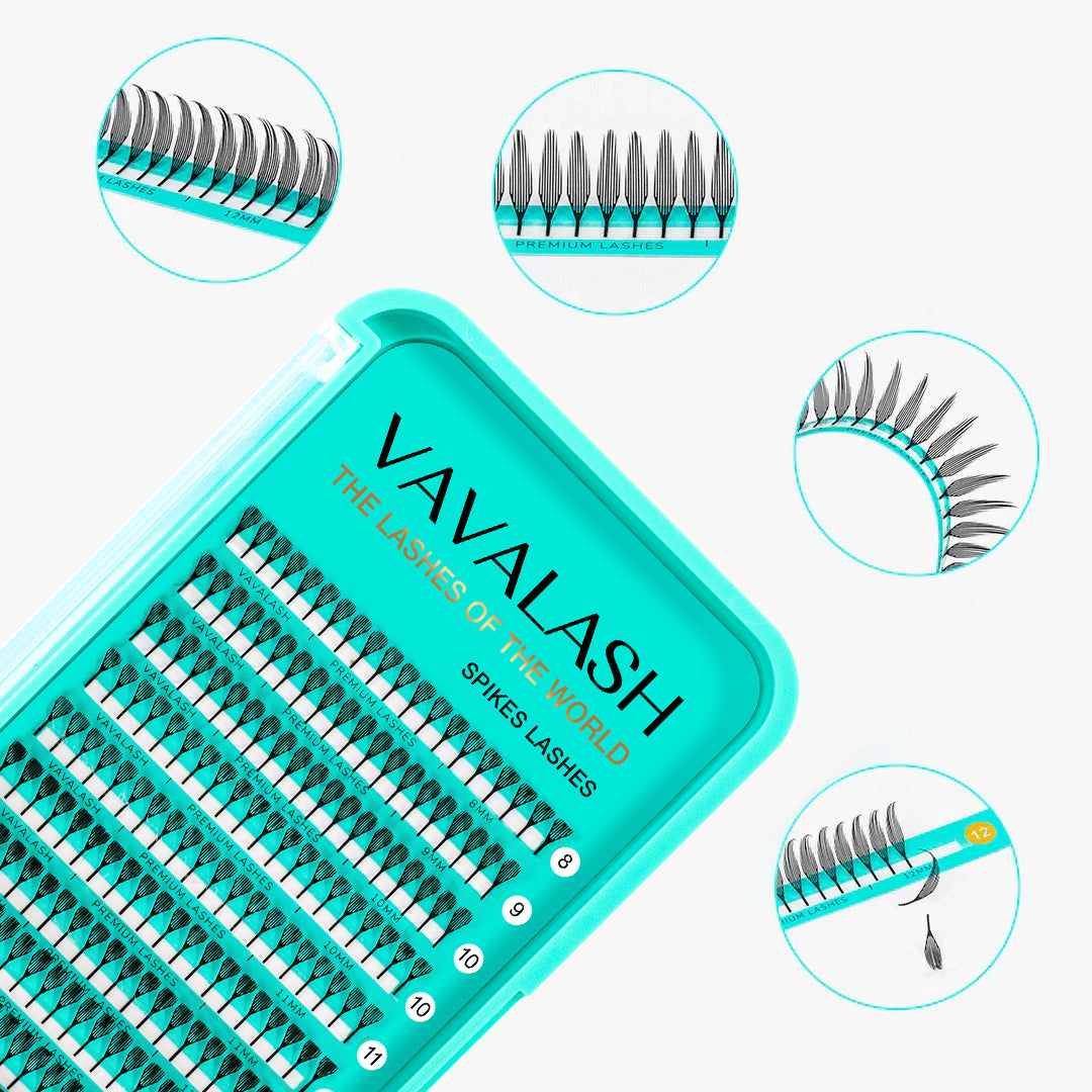 Extensiones de pestañas clásicas las pestañas planas de ellipse 0.20 mm