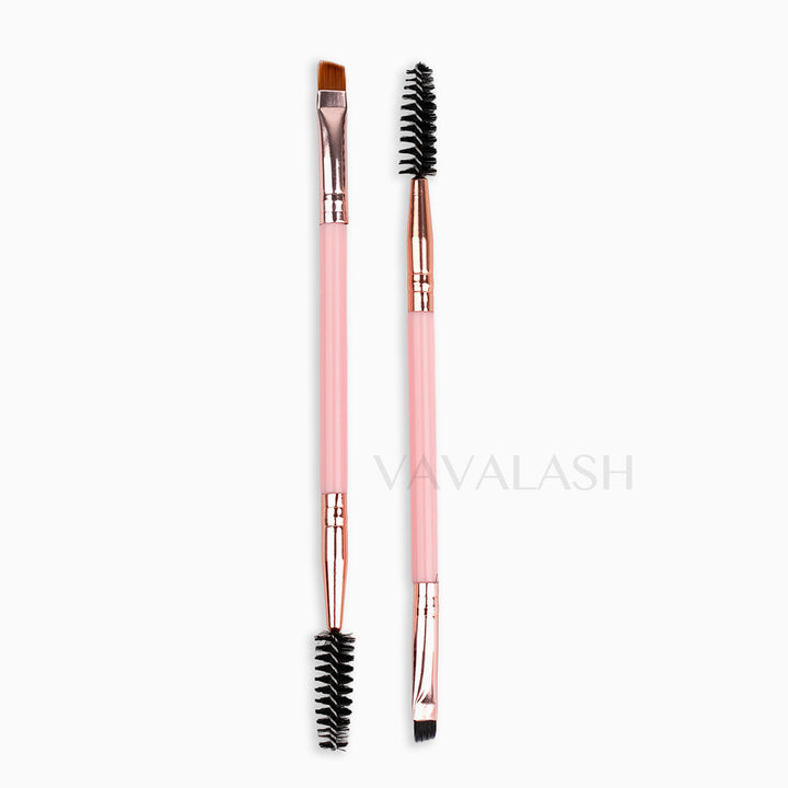 Double-Ended Brush (brown/black)