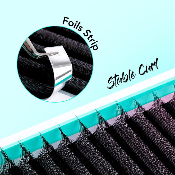 W-Shape 3D Premade Volume Fan Lash Extensions UK