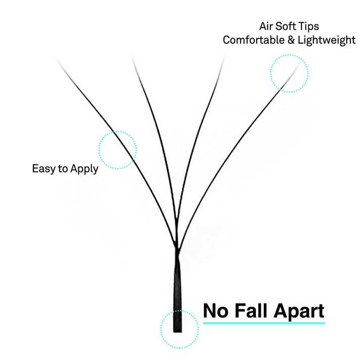 W-Shape 4D Premade Volume Fan Lash Extensions UK