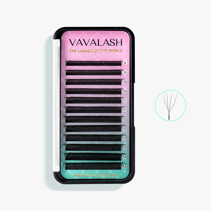W-Shape 4D Premade Volume Fan Lash Extensions