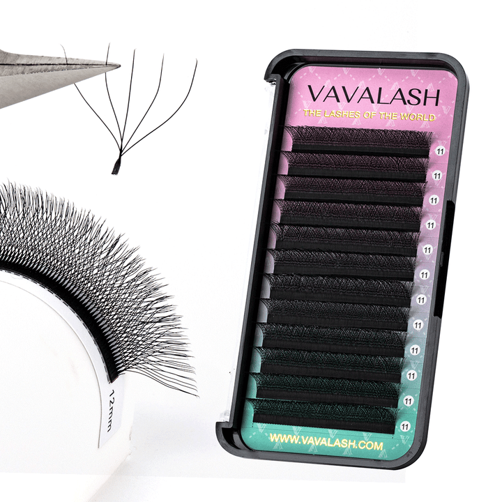 W-Shape 5D Volume Premade Fan Lash Extensions SC