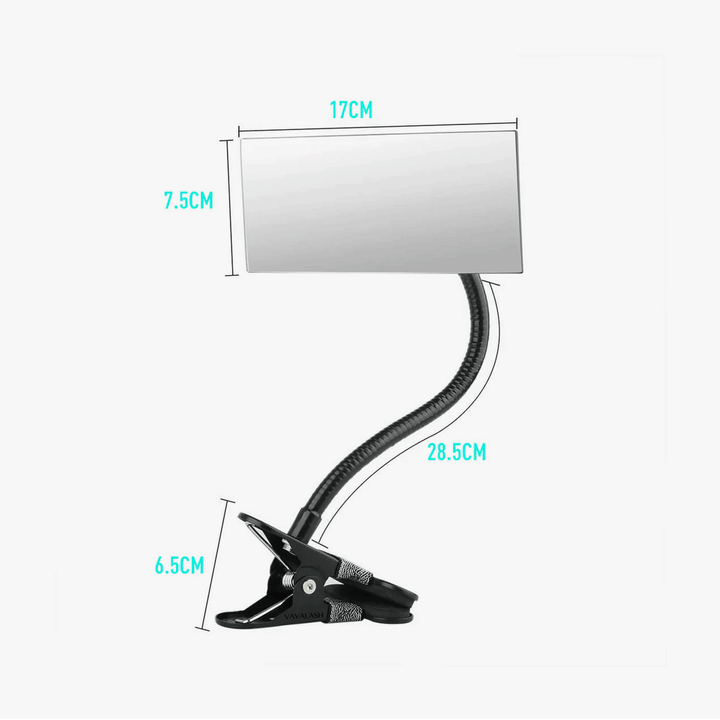 Security Convex Mirror with Adjustable Clip SC