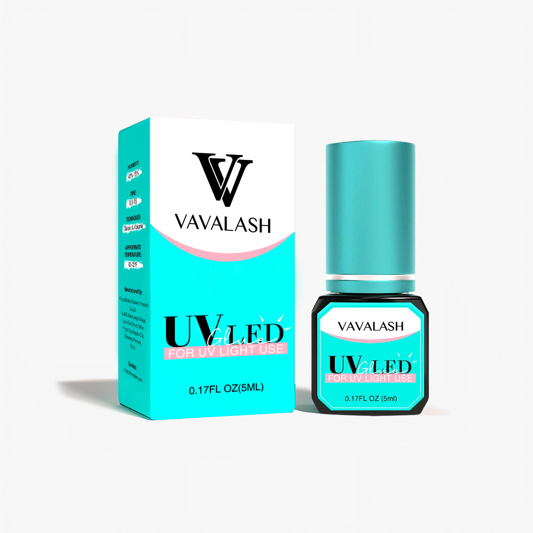 Clear Eyelash Glue For UV/LED Light 5ml 0.5-1s