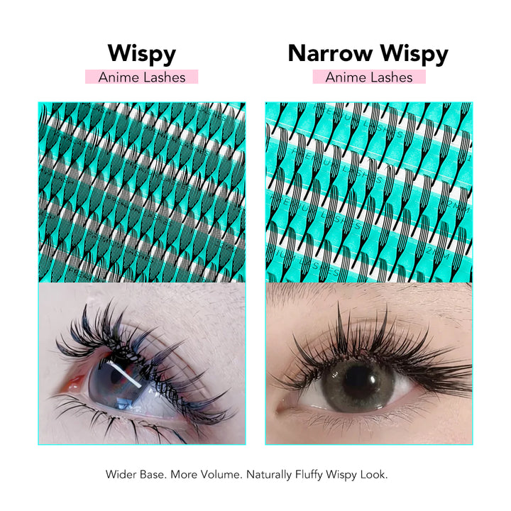 Klassische Wimpernverlängerungen Ellipse flache Wimpern 0.20 mm