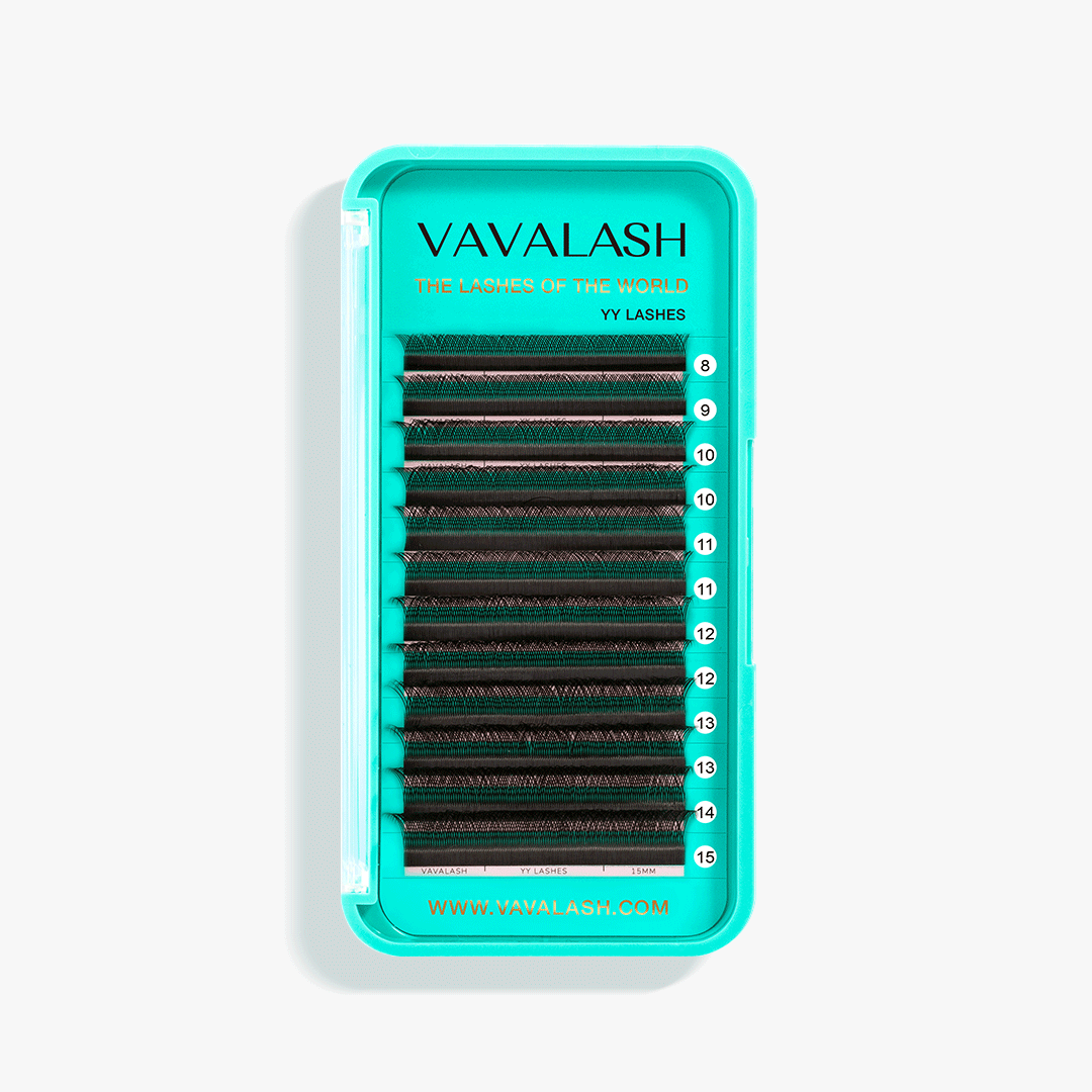 Colored YY Lash Extensions Volume Premade Fan UK