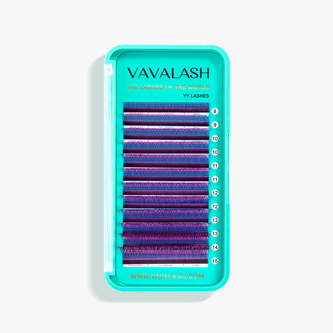 Colored YY Lash Extensions Volume Premade Fan UK