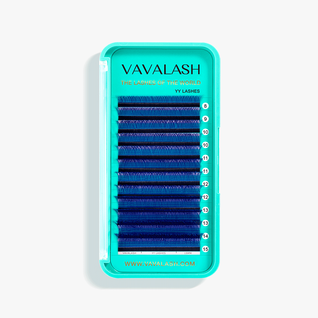 Colored YY Lash Extensions Volume Premade Fan UK