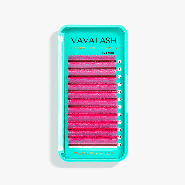 Colored YY Lash Extensions Volume Premade Fan UK
